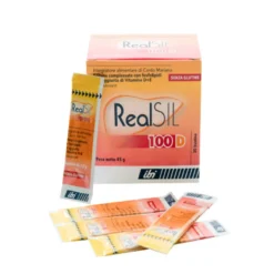 Realsil 100d 30 Bustine Integratore Antiossidante Disitossicante Del Fegato Con Vitamina E+d E Cardo Mariano