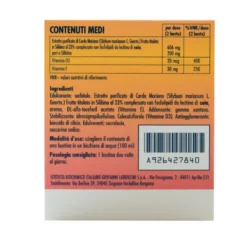 Realsil 100d 30 Bustine Integratore Antiossidante Disitossicante Del Fegato Con Vitamina E+d E Cardo Mariano
