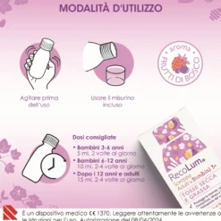 Recolum Sciroppo Tosse Adulti-bambini 3+ 150ml