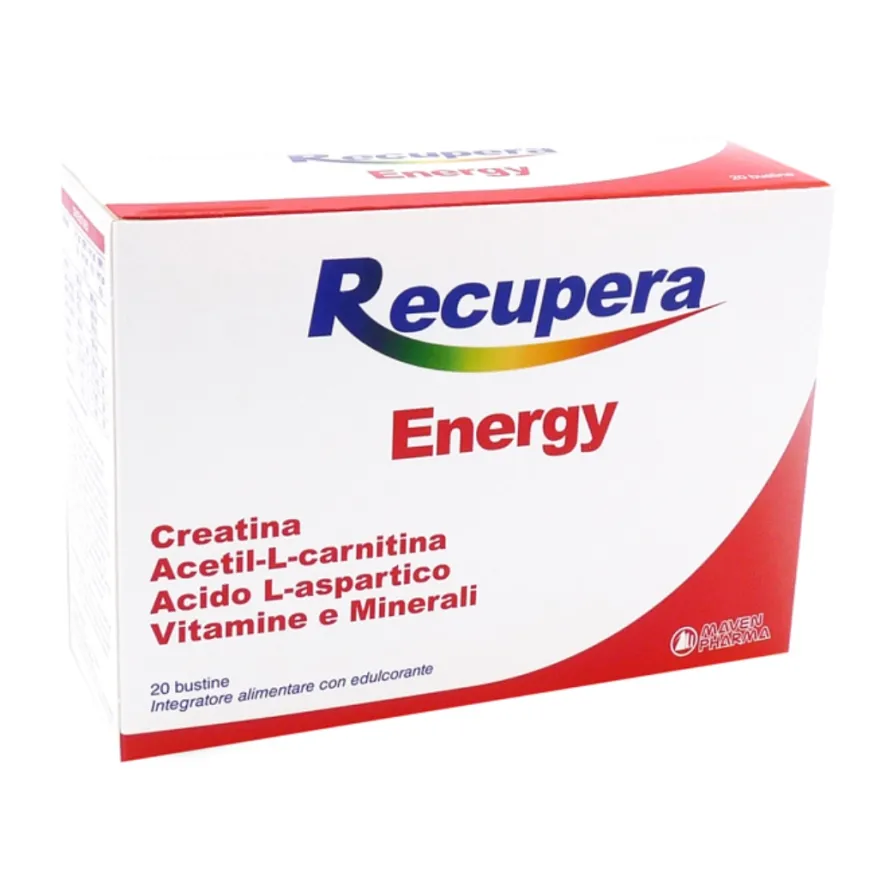 Recupera Energy Integratore Per Energia E Recupero Fisico 20 Bustine