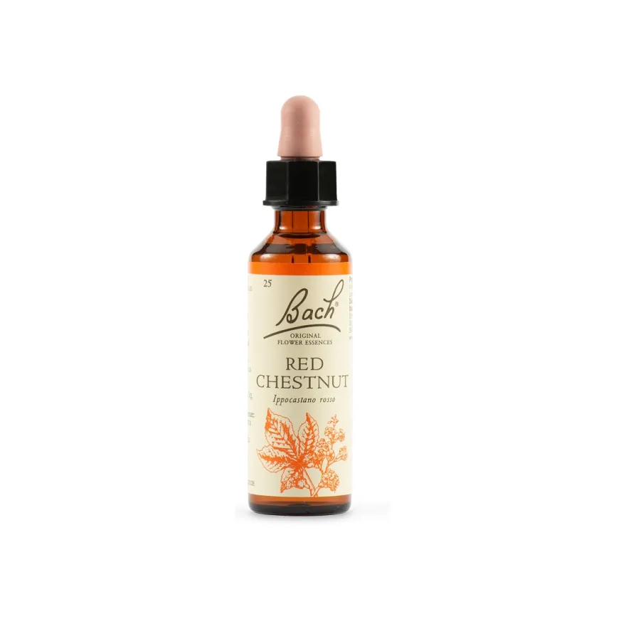 Red Chestnut Essenze Fiori Di Bach Rimedio Fitoterapico Gocce 20ml