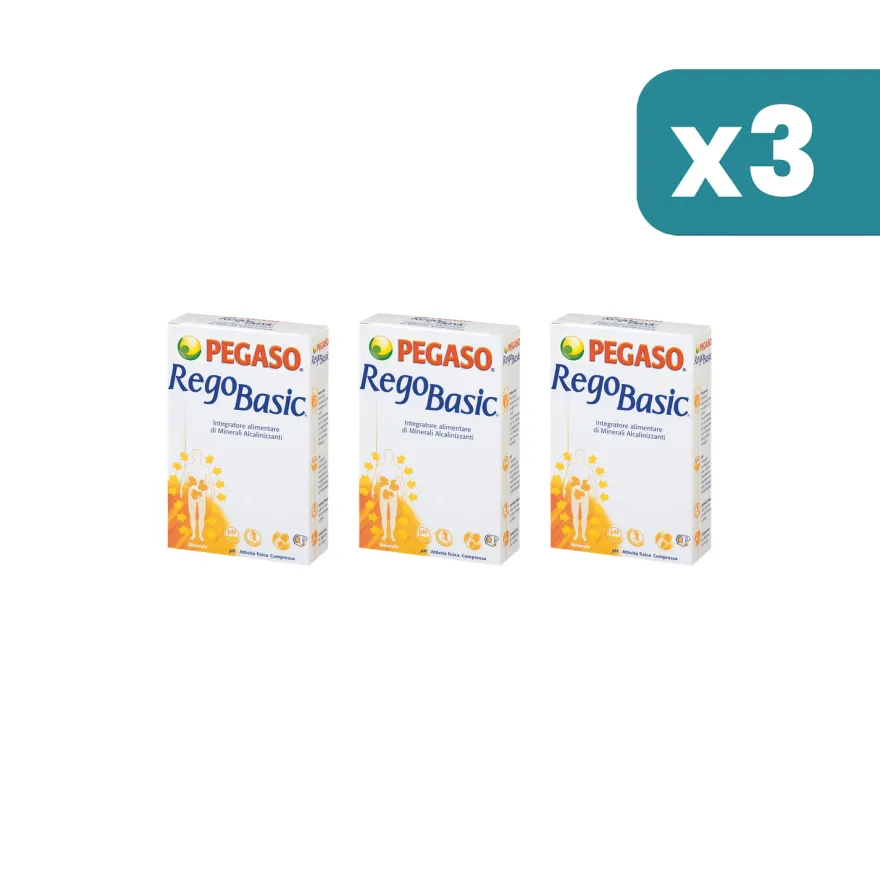 Regobasic Integratore Metabolico 60 Compresse (multipack x3)