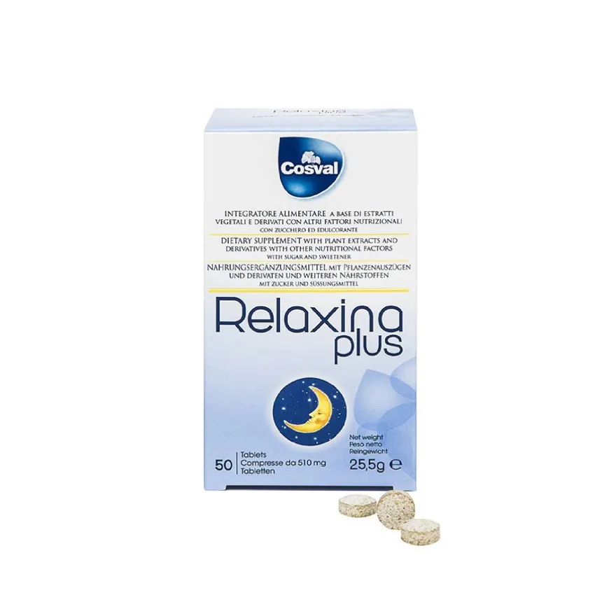 Relaxina Plus Integratore Sonno E Relax 50 Tavolette