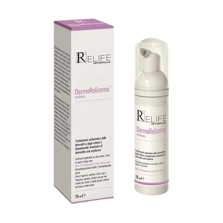 Relife Dermorelizema Ecofoam Trattamento Dermatiti Ed Eritemi 70ml