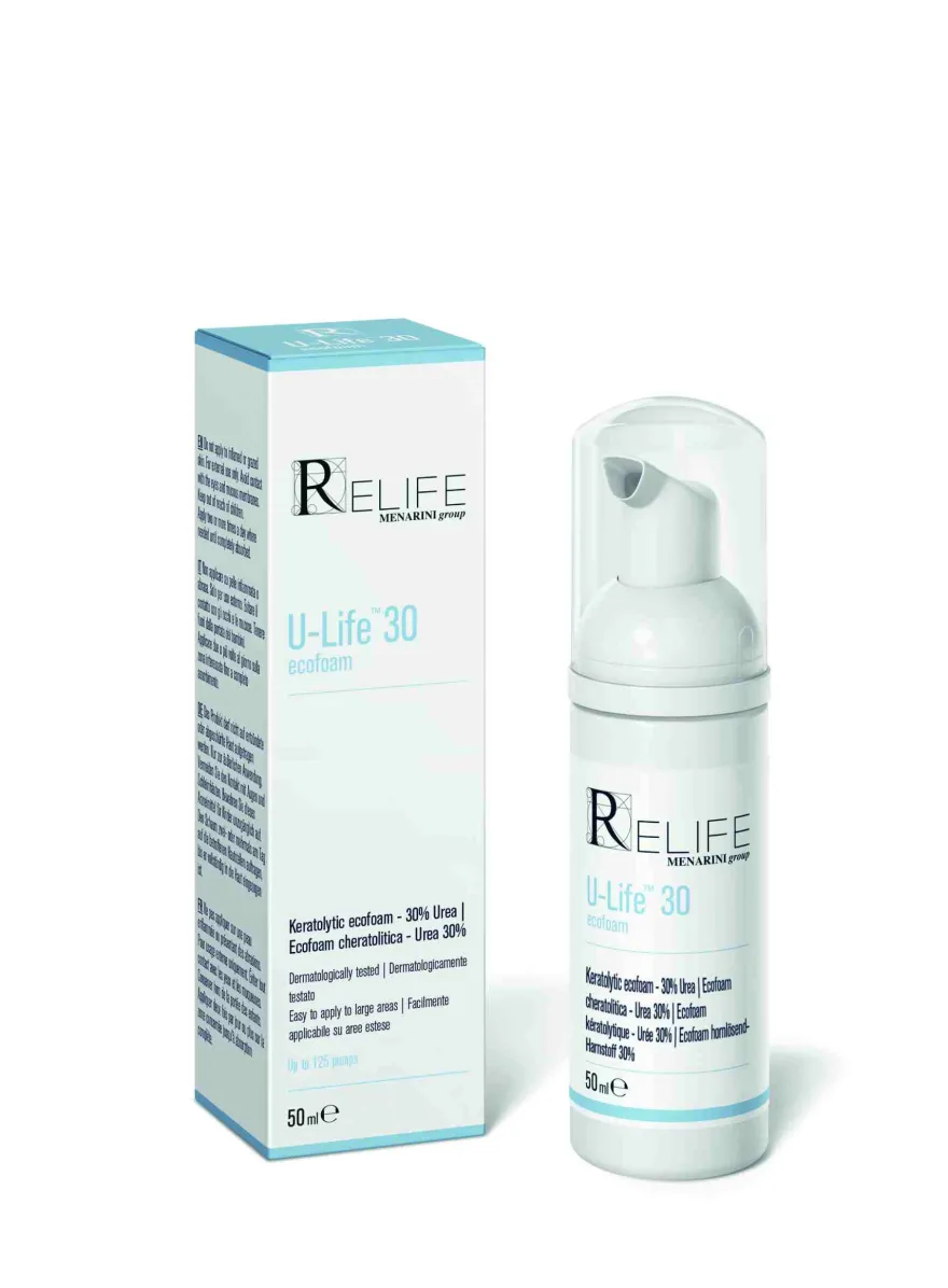 Relife U-life 30 Ecofoam Crema Pelle Secca 50ml