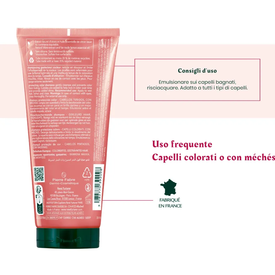 Rene Furterer Color Glow Shampoo Protezione Colore 200ml