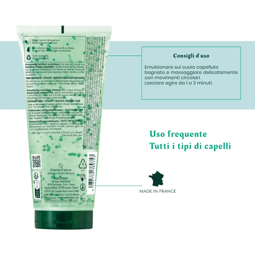 Rene Furterer Forticea Shampoo Fortificante E Rivitalizzante 200ml