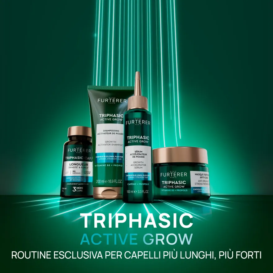 René Furterer Triphasic Active Grow Shampoo Attivatore Con Propoli 200ml
