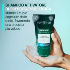 René Furterer Triphasic Active Grow Shampoo Attivatore Con Propoli 200ml