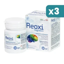 Reoxi Cognitivo Integratore Alimentare 3 confezioni da 30 Compresse