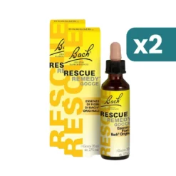 Rescue Remedy gocce omeopatico ansia e stress bipacco 2x20ml