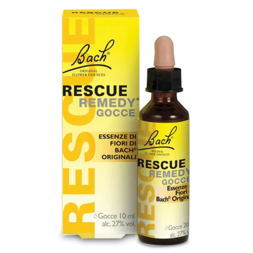 Rescue Remedy Integratore Fiori Di Bach Benessere Emotivo Gocce 10ml