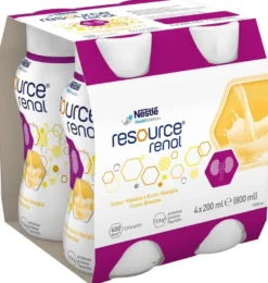 Resource Renal Vaniglia 4 Bottigliette Da 200ml