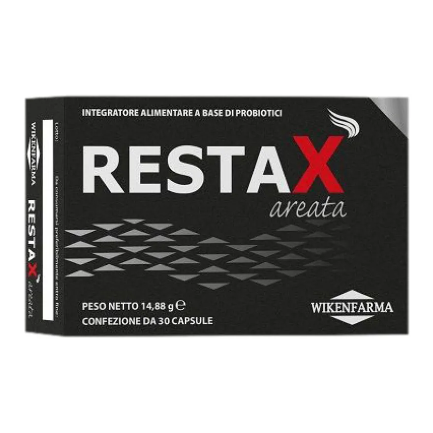 Restax Areata Integratore Per Alopecia Maschile 30 Capsule