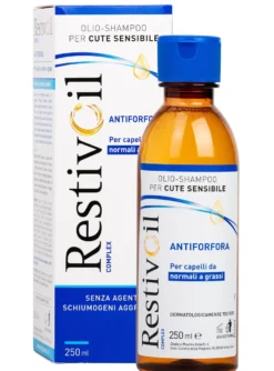 Restivoil Complex Olio Shampoo Anti Forfora Per Cute Sensibile E Capelli Grassi 250ml