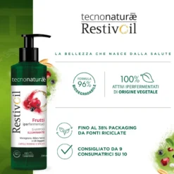 Restivoil Tecnonaturæ Shampoo Illuminante Capelli Normali E Spenti 250ml