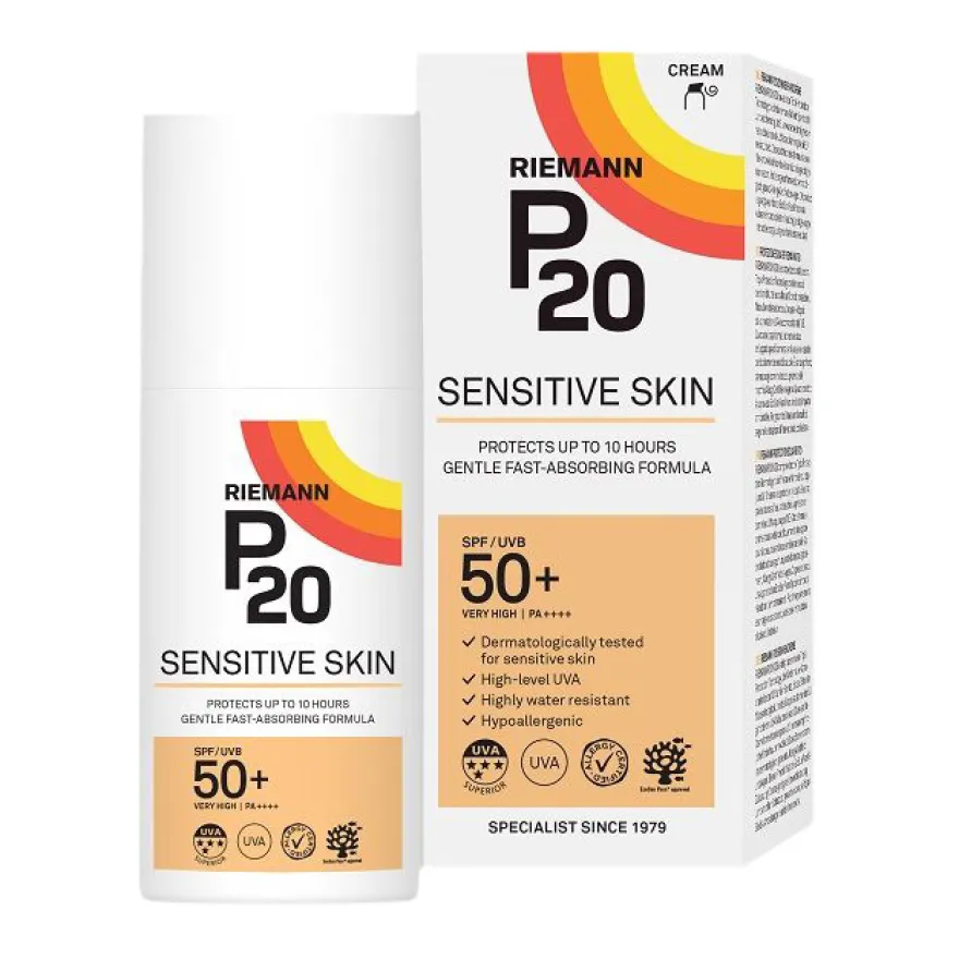 Riemann P20 Protezione Solare Sensitive Skin Spf50 200ml