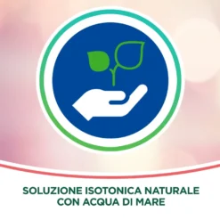 Rinazina Aquamarina Family Spray Nasale Isotonico Acqua Di Mare Lavaggi Nasali Neonati Adulti 100ml