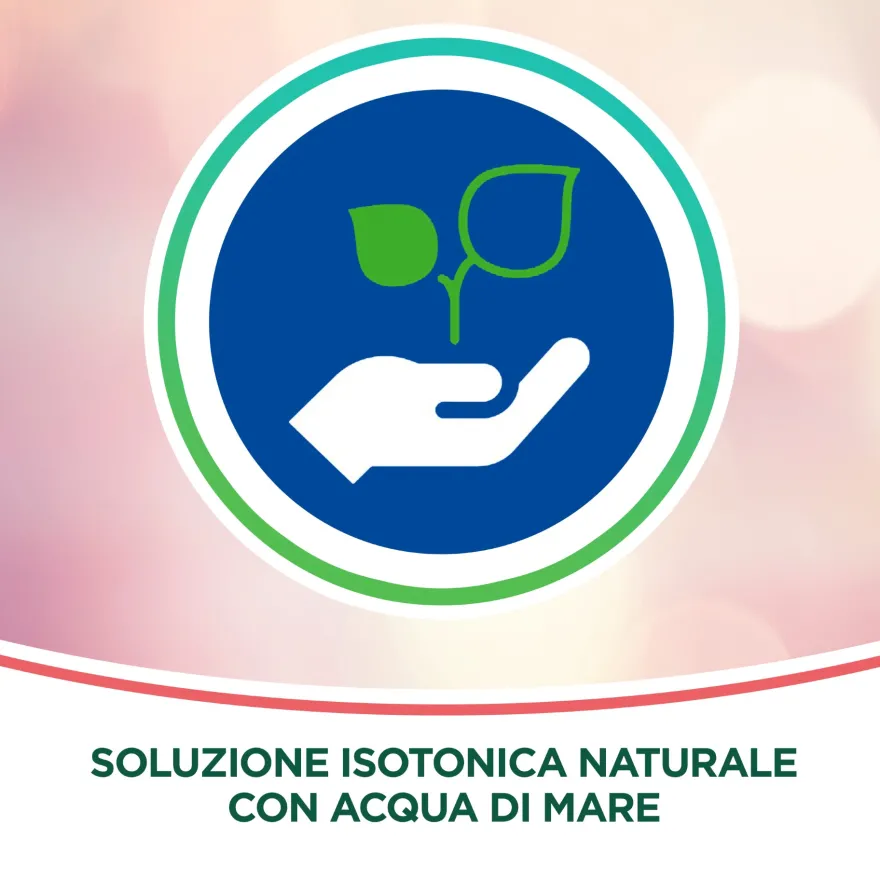 Rinazina Aquamarina Family Spray Nasale Isotonico Acqua Di Mare Lavaggi Nasali Neonati Adulti 100ml