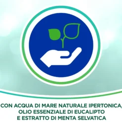 Rinazina Aquamarina Spray Nasale Ipertonico Decongestionante Raffreddore Acqua Mare Eucalipto 20ml