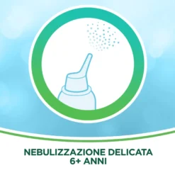 Rinazina Aquamarina Spray Nasale Isotonico Delicato Lavaggi Nasali Acqua Di Mare E Aloe Vera 100ml
