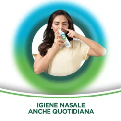 Rinazina Aquamarina Spray Nasale Isotonico Delicato Lavaggi Nasali Acqua Di Mare E Aloe Vera 100ml