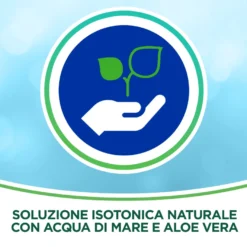 Rinazina Aquamarina Spray Nasale Isotonico Delicato Lavaggi Nasali Acqua Di Mare E Aloe Vera 100ml