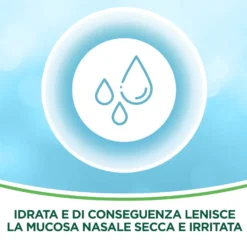 Rinazina Aquamarina Spray Nasale Isotonico Delicato Lavaggi Nasali Acqua Di Mare E Aloe Vera 100ml