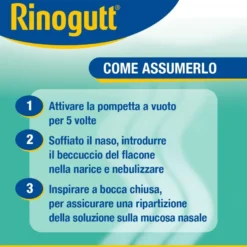 Rinogutt spray nasale eucalipto naso chiuso multipacco 6x10ml