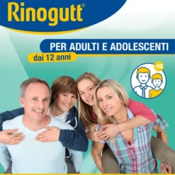 Rinogutt spray nasale eucalipto naso chiuso multipacco 6x10ml