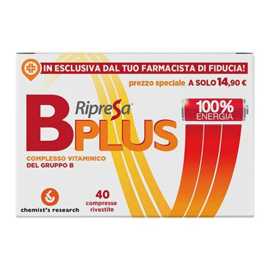 Ripresa Bplus Energia Integratore Energia 40 Compresse