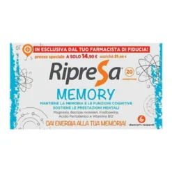 Ripresa Memory Integratore Memoria 20 Compresse