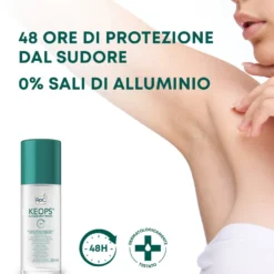 Roc Keops Deodorante Roll-on 48h 0% Aluminum 30ml