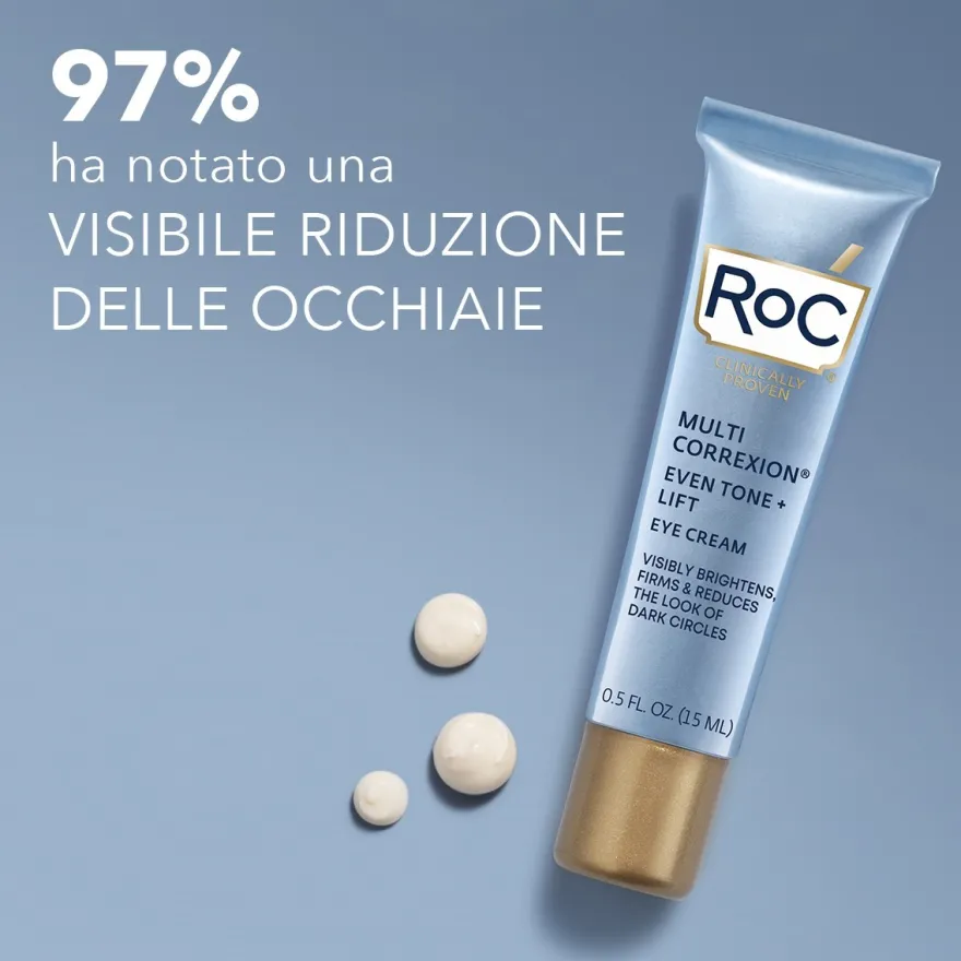 Roc Multi Correxion Even Tone + Lift Crema Contorno Occhi 15ml