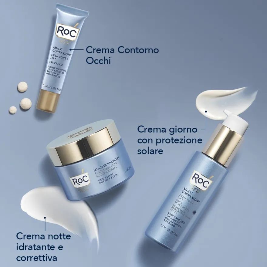 Roc Multi Correxion Even Tone + Lift Crema Contorno Occhi 15ml