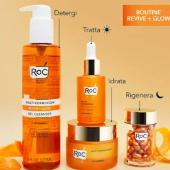 Roc Multi Correxion Revive + Glow Crema Gel Illuminante Viso 50ml