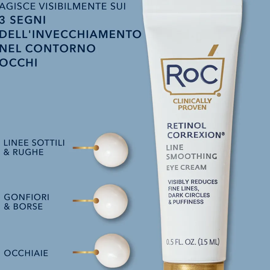 Roc Retinol Correxion Line Smoothing Crema Contorno Occhi 15ml