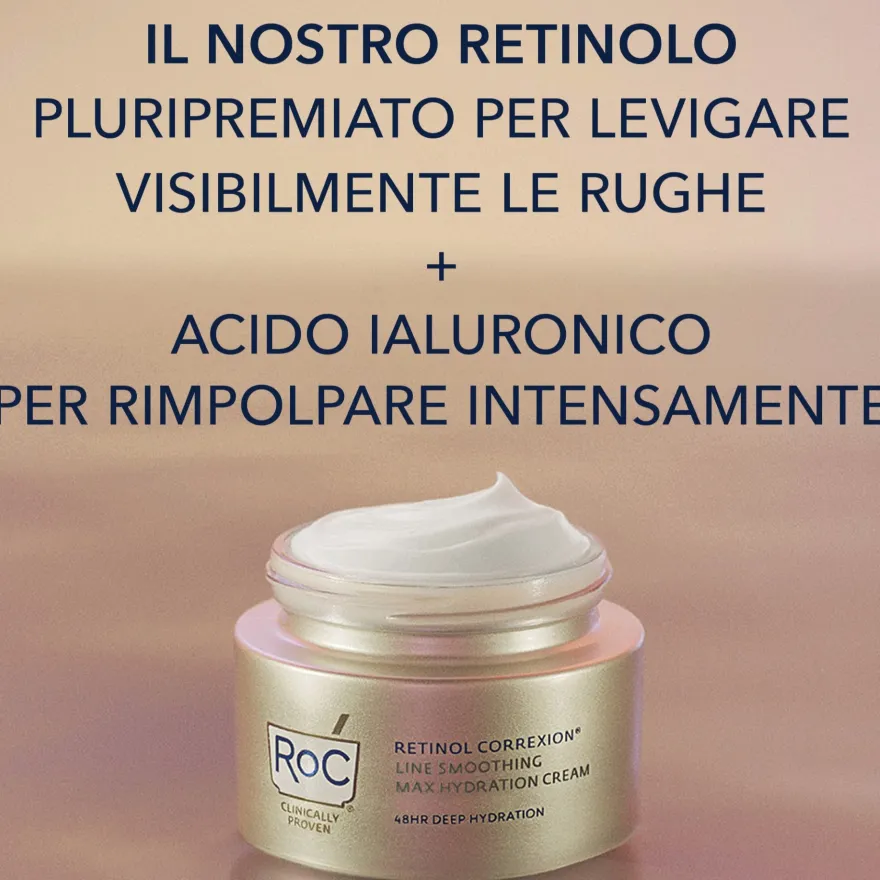 Roc Retinol Correxion Line Smoothing Crema Viso 50ml
