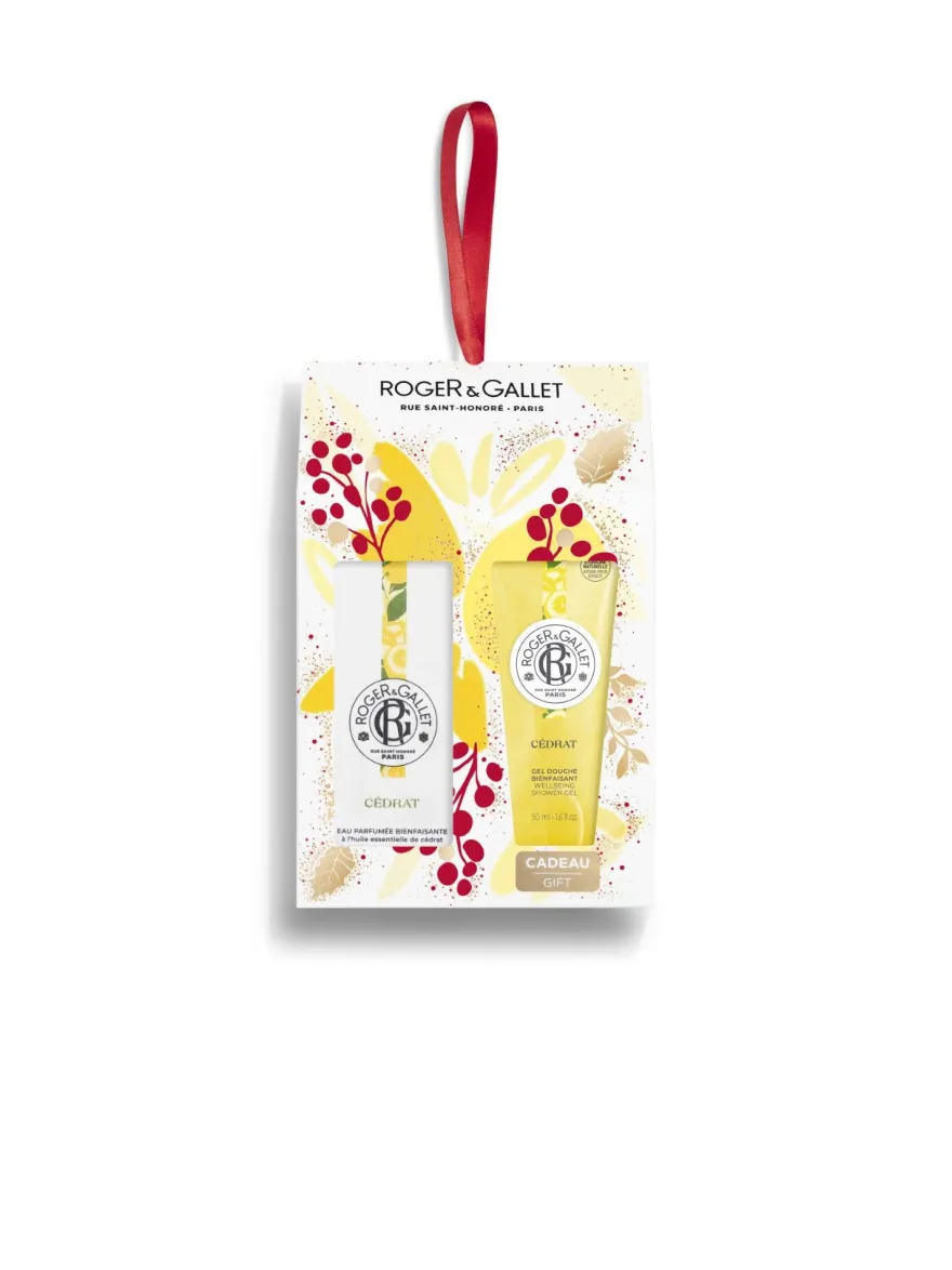 Roger & Gallet Set Cedrat Eau De Toilette 30ml + Gel Goccia 50ml