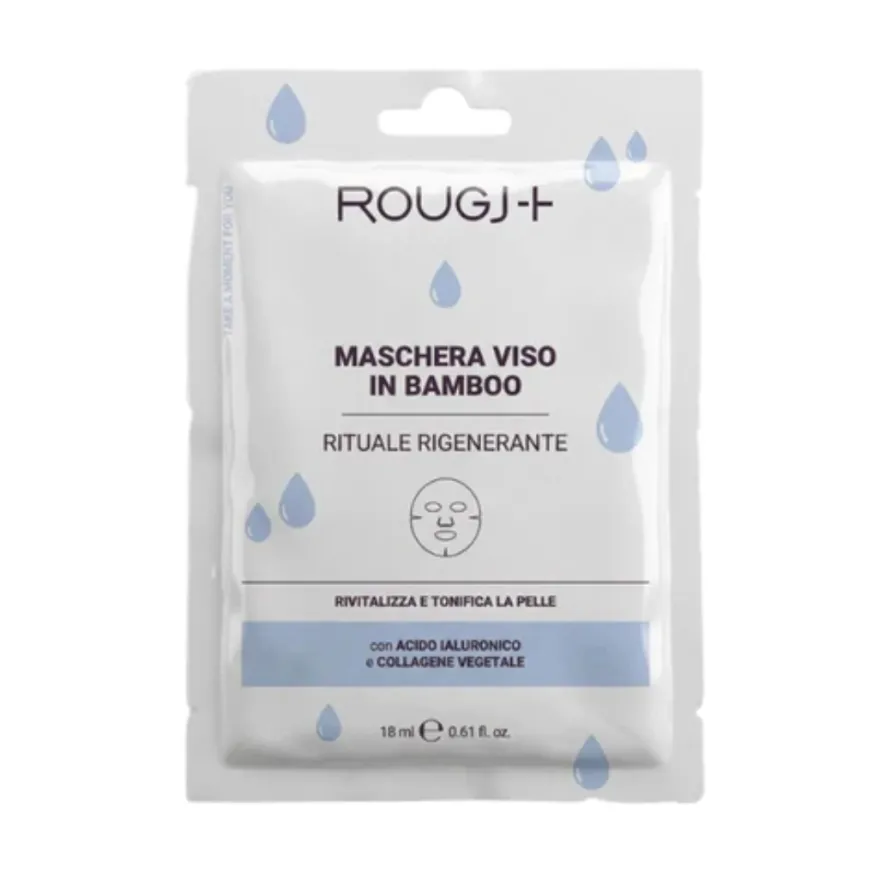 Rougj Maschera Viso Bamboo Rituale Rigenerante 18ml