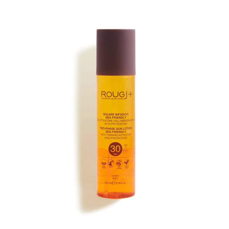 Rougj Suntech Bifasico Intensificatore Abbronzatura Spf30 Protezione Solare 100ml
