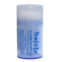 Safety Allume Rocca Deodorante Rinfrescante Naturale Pelli Sensibili 120g