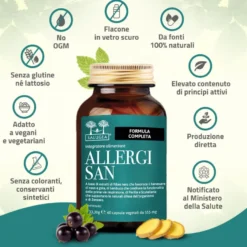 Salugea Allergisan Sensibilità Agli Allergeni 60 Capsule