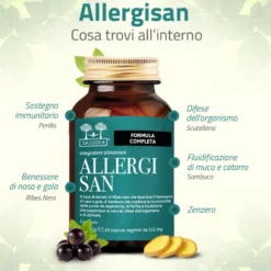 Salugea Allergisan Sensibilità Agli Allergeni 60 Capsule