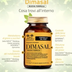 Salugea Dimasal Nuova Formula Mantenimento Del Peso Corporeo 60 Capsule Vegetali