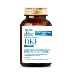 Salugea Dke + Magnesio Integratore Vitamina D, K, E Più Magnesio 60 Capsule