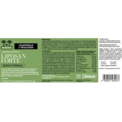 Salugea Liposan Forte Nuova Formula Colesterolo E Trigliceridi 60 Capsule