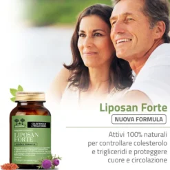 Salugea Liposan Forte Nuova Formula Colesterolo E Trigliceridi 60 Capsule