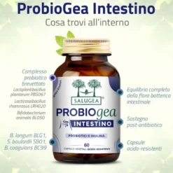 Salugea Probiogea Intestino Integratore Probiotico 60 Capsule