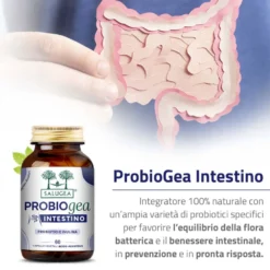 Salugea Probiogea Intestino Integratore Probiotico 60 Capsule